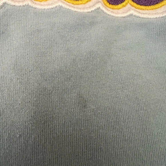 Streetwear Style Light Blue T-Shirt with NBA Patches - Picture 8 of 10